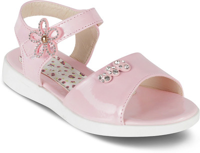 

KITTENS Girls Velcro Flats(Pink