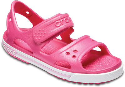 

Crocs Boys Velcro Strappy Sandals(Pink, Black