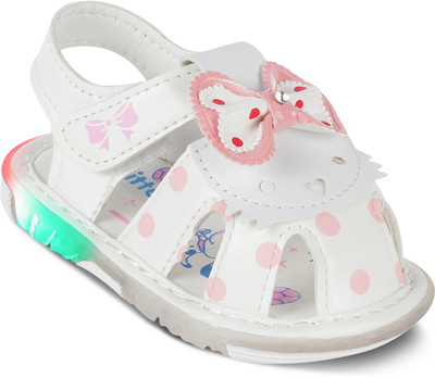 

KITTENS Girls Velcro Flats(White