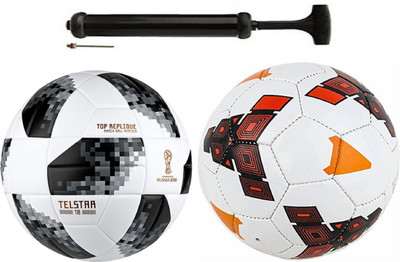 ALEN Startel 2018 WC + Sniper Red Football With Pump Combo Kit Football Kit