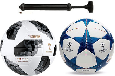 

ALEN Startel 2018 WC + Star Blue Football With Pump Combo Kit Football Kit