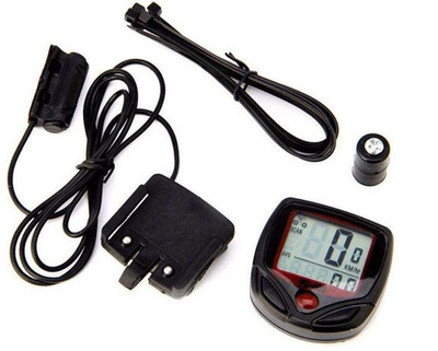 

SYGA Bicycle Accessories 15-Functions Bike Speedometer LCD Display Wireless Cycling Odometer Cycling Kit