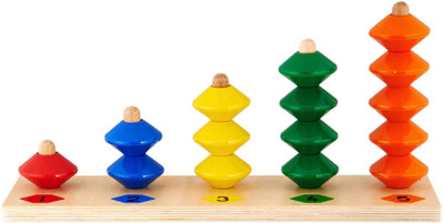 

Eduedge numerical bead stacker(Multicolor)
