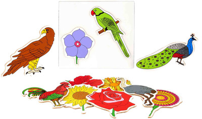 

Eduedge magnetic birds and flowers(Multicolor)