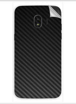 Snooky Samsung Galaxy J2 Pro 2018 Mobile Skin(Black Carbon Fiber)