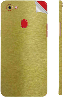 Snooky OPPO F7 Mobile Skin(Brushed Golden)