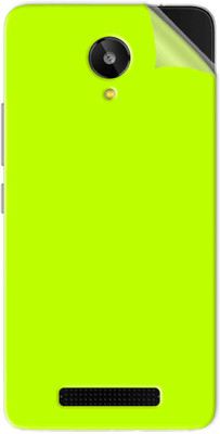 Snooky Lava Iris X1 Selfie Mobile Skin(Neon Green)