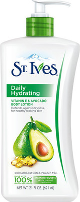 

St. Ives Daily Hydrating Body Lotion Vitamin E & Avocado(621 ml)