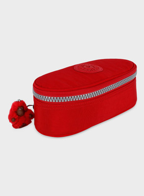 

Kipling DUOBOX Solid Art Polyester Pencil Box(Set of 1, Red)