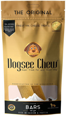 

Dogsee Chew Dogsee Chew Bar Cheese Dog Chew(0.14 kg, Pack of 1)