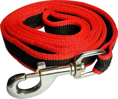 

S.Blaze Dog Collar & Leash(, red