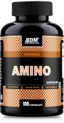 

BodyDaddyMake Amino Capsules 100 EAA (Essential Amino Acids)(0.27 pounds, Chocolate)
