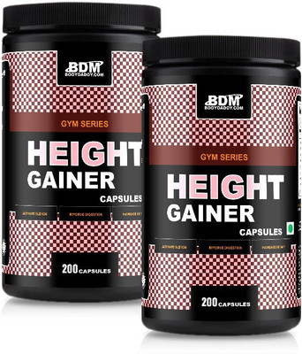 

BodyDaddyMake Height Gainer Capsules 200 - [Pack of 2] EAA (Essential Amino Acids)(1.1 pounds, Chocolate)