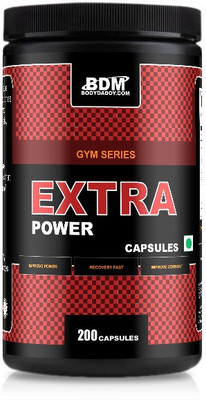 

BodyDaddyMake Extra Power Capsules 200 EAA (Essential Amino Acids)(0.55 pounds, Chocolate)
