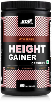

BodyDaddyMake Height Gainer Capsules 200 EAA (Essential Amino Acids)(0.55 pounds, Chocolate)