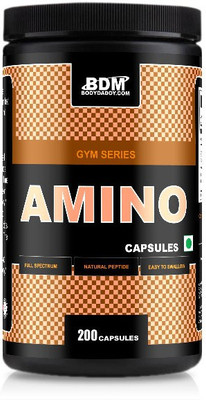 BodyDaddyMake Amino Capsules 200 EAA (Essential Amino Acids)(0.55 pounds, Chocolate)