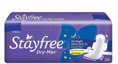 

Stayfree Dry Max All Night 28 Pad Sanitary Pad
