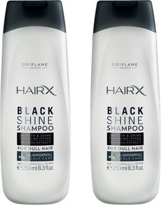 

Oriflame Sweden HAIR X BLACK SHINE SHAMPOO ( PACK OF 2 )(500 ml)