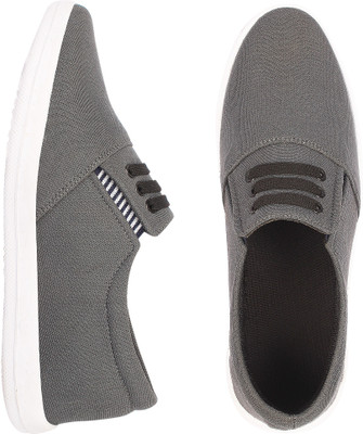 

Kzaara Slip On Sneakers For Men(Grey