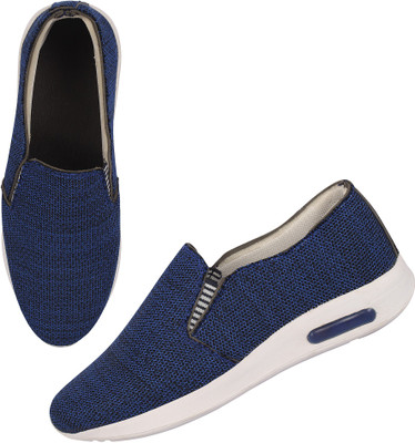 

Kzaara Slip On Sneakers For Men(Blue