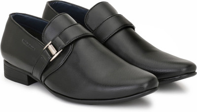 PROVOGUE MOCCASSIN Slip On For Men(Black)