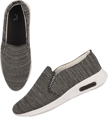 

Kzaara Slip On Sneakers For Men(Grey