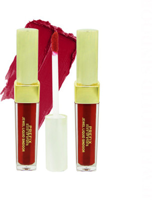 Prefix JEWEL LIQUID SINDOOR 2pc Combo Sindoor(Reb)
