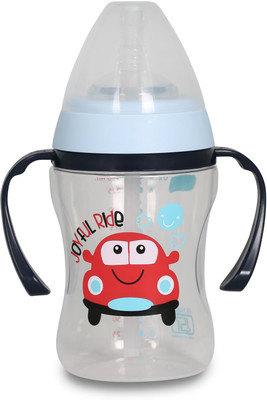 

LILSOFT Babycare FG-LS-D203-NON-SPILL STRAW CUP (WIDE NECK) 9OZ (STAGE 3) 12+Red Car(RedCar)