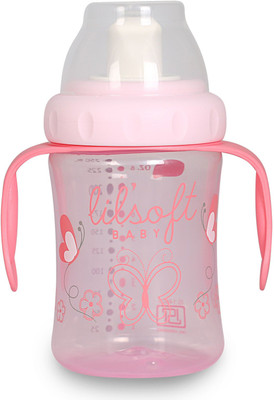 

LILSOFT Babycare FG-LS-D204-NON-SPILL SPOUT CUP 6+(STAGE 2)Pink Butterfly(Pink Butterfly)