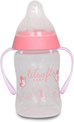 

LILSOFT Pramie Trainer Cup with Handles 4Oz 3+ Peach Purple(PeachPurple)