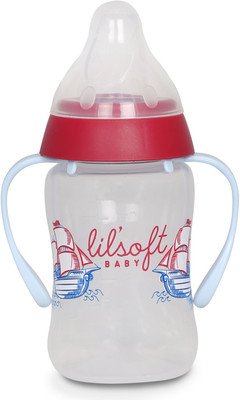 

LILSOFT Pramie Trainer Cup with Handles 4Oz 3+ Red Blue(RedBlue)
