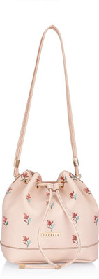 

Caprese Women Casual Pink PU Sling Bag