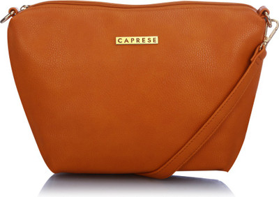 

Caprese Women Casual Brown PU Sling Bag