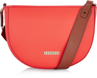 

Caprese Women Casual, Evening/Party Red PU Sling Bag