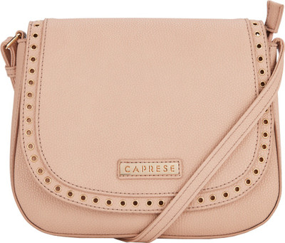 

Caprese Women Casual Beige PU Sling Bag