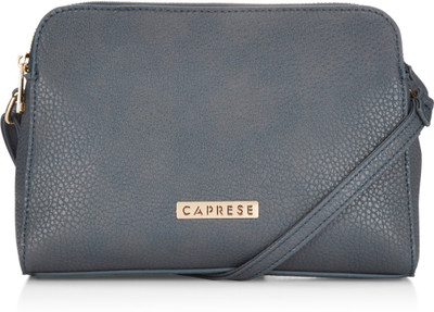 

Caprese Women Casual Grey PU Sling Bag