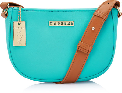 

Caprese Women Casual Blue PU Sling Bag
