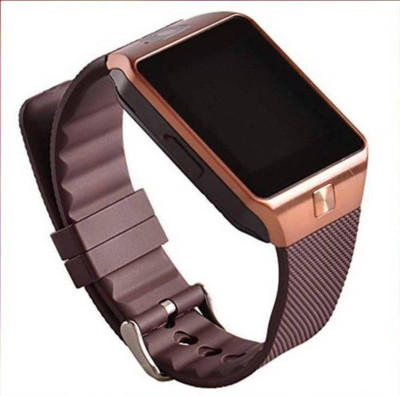 

BODOC Smart smart watch with camera, memory card and sim card support and fitness tracker Smartwatch Brown Smartwatch(Brown Strap Free Size)
