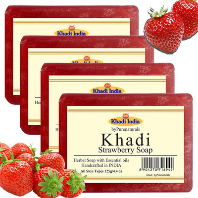 

Khadi Strawberry Set of 4(500 g, Pack of 4)