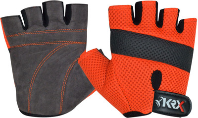 

KRX ACE Gym & Fitness Gloves (, Multicolor, Orange/grey