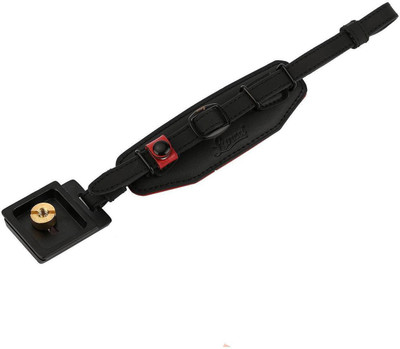 

Axcess E6 Black Camera Hand Wrist Strap Belt with Metal Plate Strap(Black)