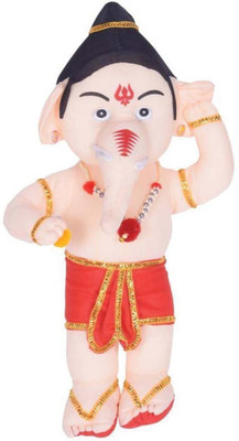 

Growth Creation Baal Ganesh Soft Teddy Toy (Multicolor) - 33 cm(Multicolor)