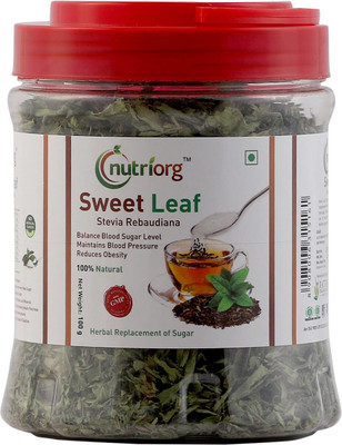 

Nutriorg Sweet Leaf Stevia Rebaudiana 100gms Sugar(100 g)