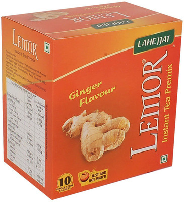 

Lemor Combo Pack of Ginger Premix (3 x 10 sachet) Ginger Instant Tea Bags Box(150 g)