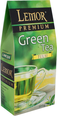 

Lemor Premium Tulsi Green Tea Pouch(100 g)