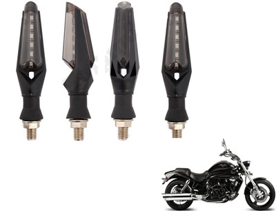MOCKHE Front, Rear LED Indicator Light for Hyosung Aquila Pro 650(White)