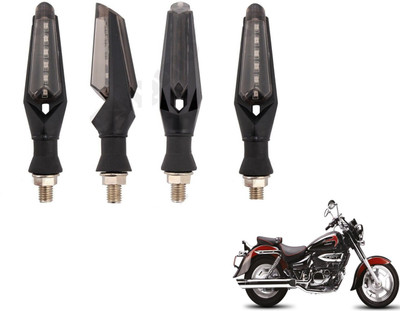 MOCKHE Front, Rear LED Indicator Light for Hyosung Aquila 250(White)