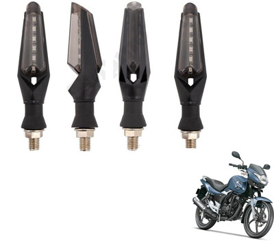 MOCKHE Front, Rear LED Indicator Light for Suzuki GS 150R(White)