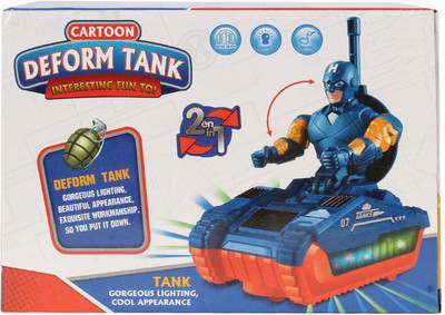 

Planet of Toys Electric Soldier Tank With Light,Music For Kids, Children(Blue)