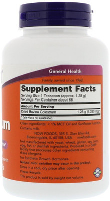 Now Foods Now Foods, Colostrum Powder, 3 oz (85 g)(85 g)